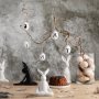 Ostereier - Holz - 6er-Pack