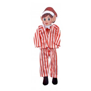 Elfenzubehör - Elf on the Shelf - Pyjama - Rot/Weiß Elfenzubehör - Elf on the Shelf - Pyjama - Rot/Weiß