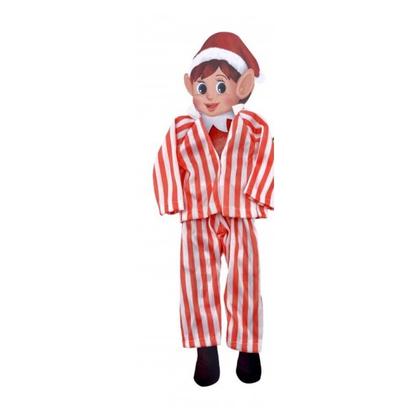 Elfenzubehör - Elf on the Shelf - Pyjama - Rot/Weiß Elfenzubehör - Elf on the Shelf - Pyjama - Rot/Weiß