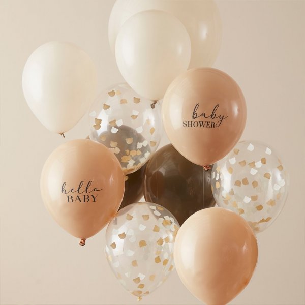 Ballonmischung - Teddy - Babyparty Ballonmischung - Teddy - Babyparty