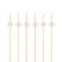 Snack- und Getränkesticks - Diamantform - 12 cm - 25 Stück Snack- und Getränkesticks - Diamantform - 12 cm - 25 Stück