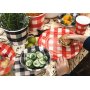 Pappteller - Rot kariert - 6er-Pack - 27 cm Pappteller - Rot kariert - 6er-Pack - 27 cm