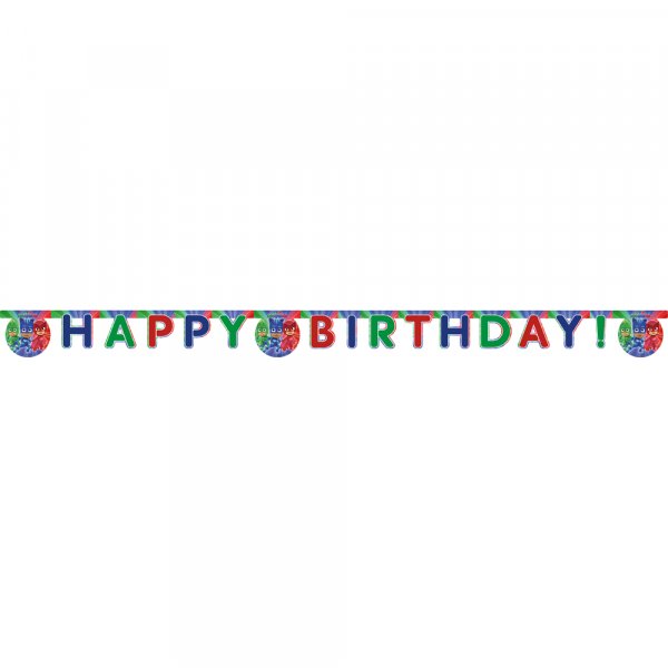 Girlande - Alles Gute zum Geburtstag - PJ Masks