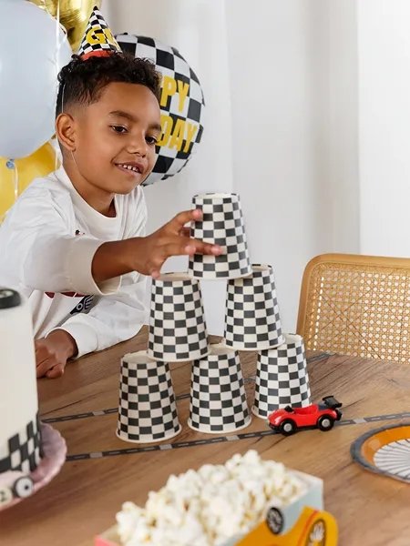 Partyhüte - Racing - 6er-Pack Partyhüte - Racing - 6er-Pack