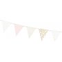Wimpel - Mix - Pink/Gold Metallic
