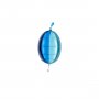 Kissenballons - Blau und Pastellblau 47 cm