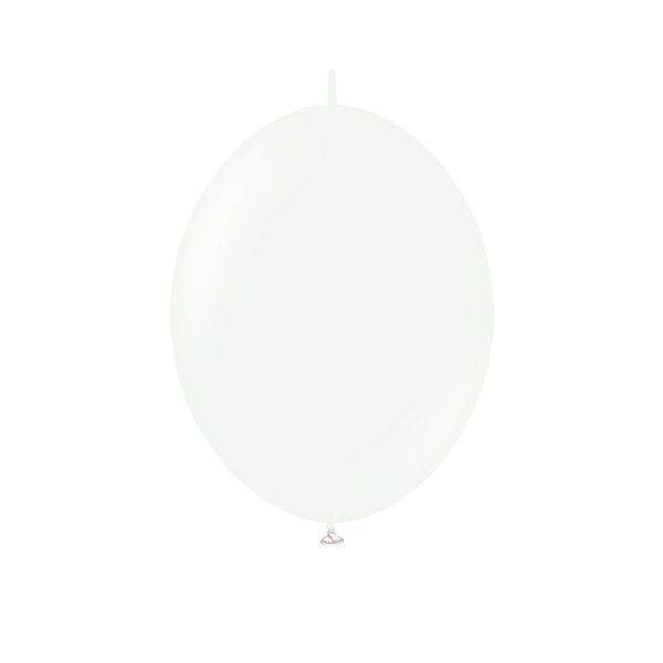 Latexballons - K-Link - Weiß - 30 cm - 50er-Packung Latexballons - K-Link - Weiß - 30 cm - 50er-Packung