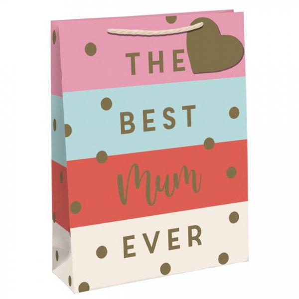 Geschenktte - gestreift - Die beste Mama aller Zeiten