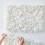 Blumenwand - Goldhochzeit