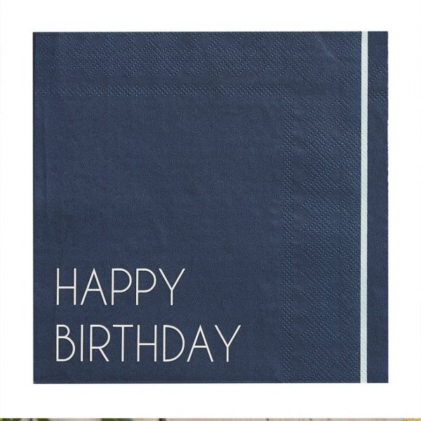 Servietten - Mix it up Blue - 16er-Pack