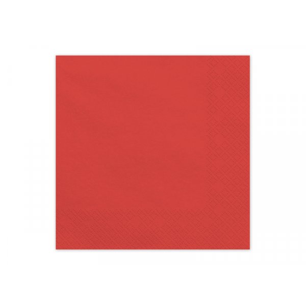 Papierservietten - Dunkelrot Papierservietten - Dunkelrot