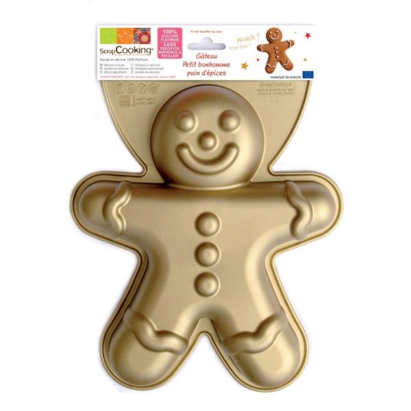Silikonform - ScrapCooking - Lebkuchenmann