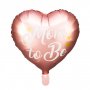 Folienballon - Rosa Herz - werdende Mama