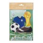 Tortenaufsatz - Fußball - Scrapcooking - 5 Stück Tortenaufsatz - Fußball - Scrapcooking - 5 Stück