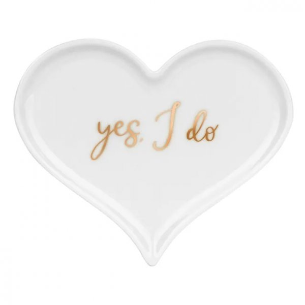 Feinsteinzeugfliese - Herz - Ja, das tue ich