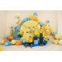 Runder Folienballon mit Minions-Motiv - Mix