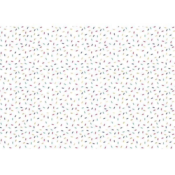 Geschenkpapier - Streusel - Bunt