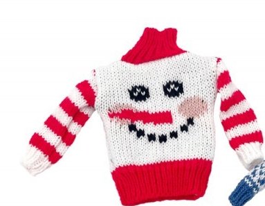 Elfenzubehör - Elf on the Shelf - Weihnachtspullover - Schneemann Elfenzubehör - Elf on the Shelf - Weihnachtspullover - Schneemann