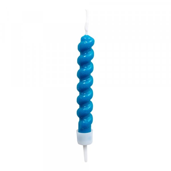 Kuchenkerzen - Blau/Gelb - 10er-Packung Kuchenkerzen - Blau/Gelb - 10er-Packung
