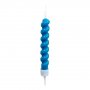 Kuchenkerzen - Blau/Gelb - 10er-Packung Kuchenkerzen - Blau/Gelb - 10er-Packung