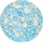 Sprinkles - Baby Blue Medley - Funcakes - 50 g Sprinkles - Baby Blue Medley - Funcakes - 50 g