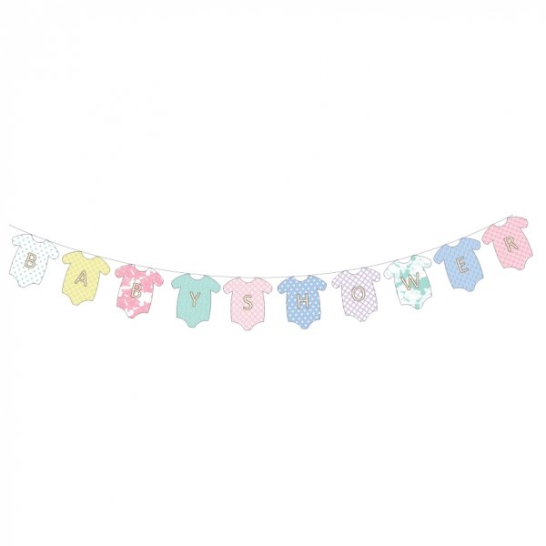 Wimpel - Babybodys - Pastell
