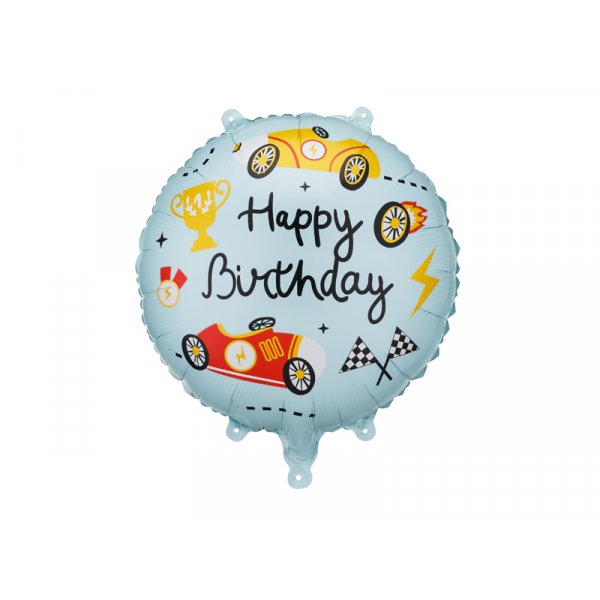 Runder Folienballon \\\"Happy Birthday\\\" - Mix Runder Folienballon \\\"Happy Birthday\\\" - Mix