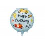 Runder Folienballon \\\"Happy Birthday\\\" - Mix Runder Folienballon \\\"Happy Birthday\\\" - Mix