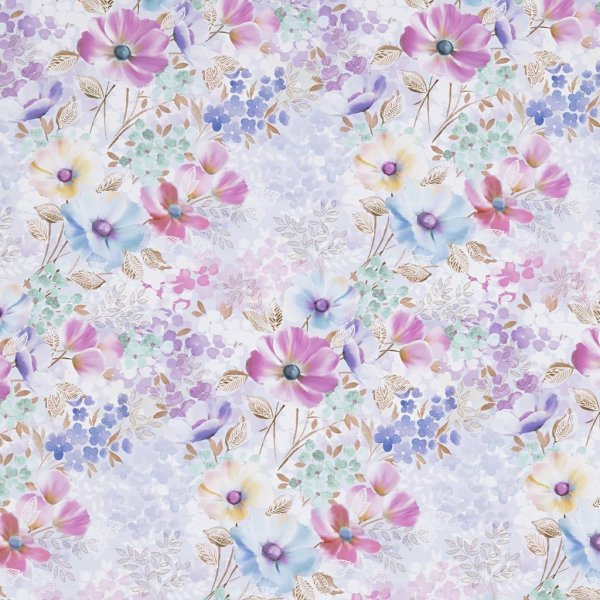 Geschenkpapier - Blumenmuster - 0,5 x 5 m Geschenkpapier - Blumenmuster - 0,5 x 5 m