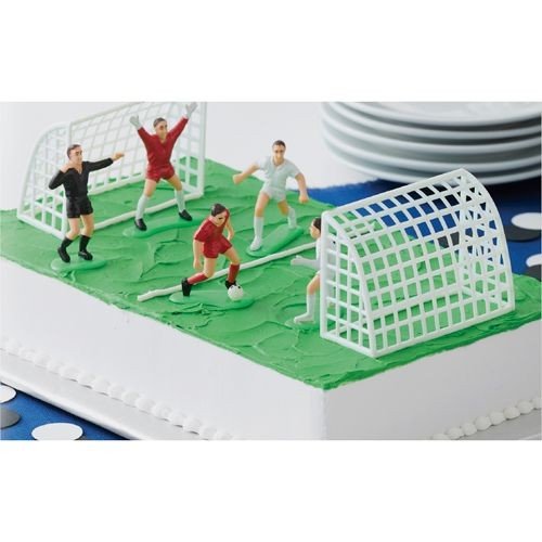 Tortenaufsatz - Fußball - Tor & Spieler - Wilton Tortenaufsatz - Fußball - Tor & Spieler - Wilton