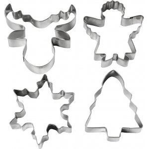 Ausstechformen - Weihnachtsmotiv - 4 Stk Ausstechformen - Weihnachtsmotiv - 4 Stk
