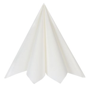 Servietten - 40 x 40 cm - Wei� - 20er-Packung