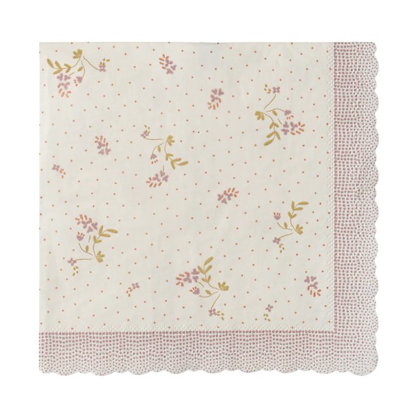 Servietten - Maileg - Floral - 20er-Pack