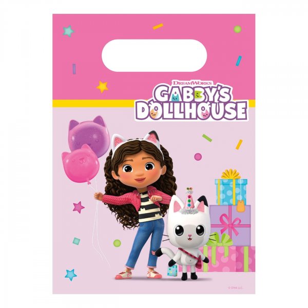 Partytüten - Gabbys Puppenhaus - 4er-Pack Partytüten - Gabbys Puppenhaus - 4er-Pack