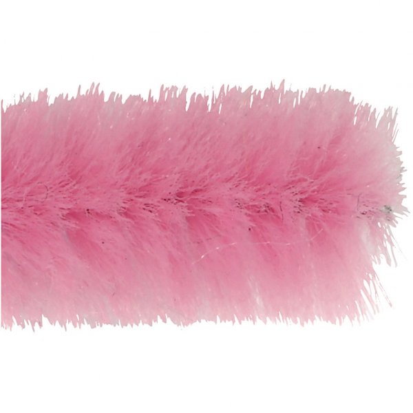 Pfeifenreiniger - 30 cm - Hellrosa - 30 cm lang