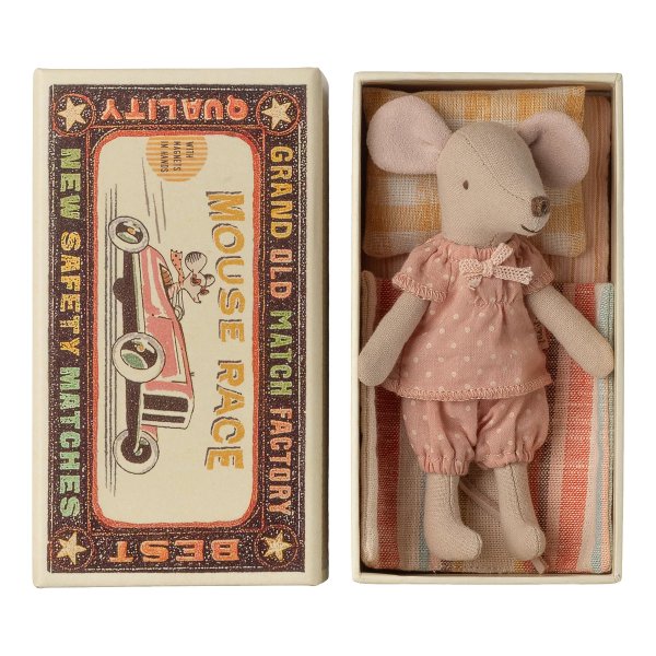 Gro�e Schwester Maus in einer Streichholzschachtel - Gro�e Schwester - Maileg