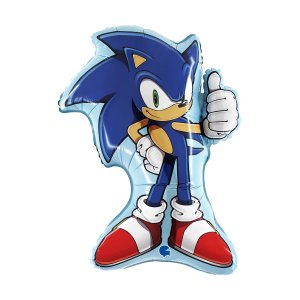 Folienballon - Sonic - Form - 64 cm Folienballon - Sonic - Form - 64 cm