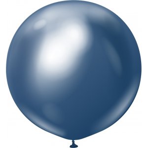 Luftballons schlicht - Premium 60 cm - Marineblau Chrom Luftballons schlicht - Premium 60 cm - Marineblau Chrom