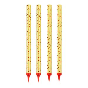 Eisfackeln Gold - Extra lang 25 cm - 4er-Pack Eisfackeln Gold - Extra lang 25 cm - 4er-Pack