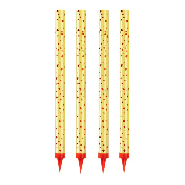 Eisfackeln Gold - Extra lang 25 cm - 4er-Pack Eisfackeln Gold - Extra lang 25 cm - 4er-Pack