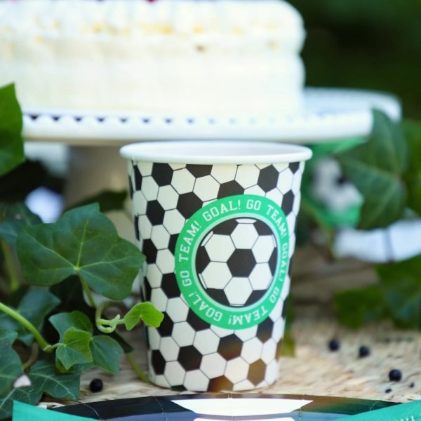 Pappbecher - Fußball - 8er-Packung Pappbecher - Fußball - 8er-Packung