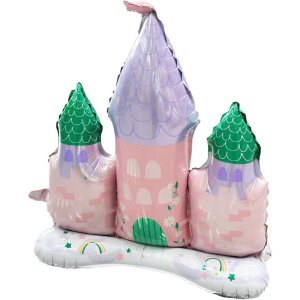 Folienballon - Schloss - 82 x 88 cm Folienballon - Schloss - 82 x 88 cm