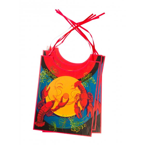 Krebsl�tzchen - Krebsmotiv - 4er-Pack (28,5 x 36,5 cm)