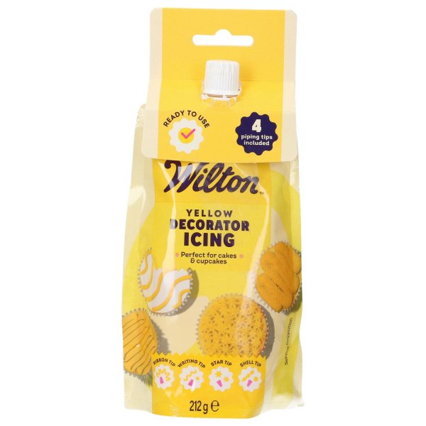 Wilton Zuckerguss - Gelb - 212 g Wilton Zuckerguss - Gelb - 212 g