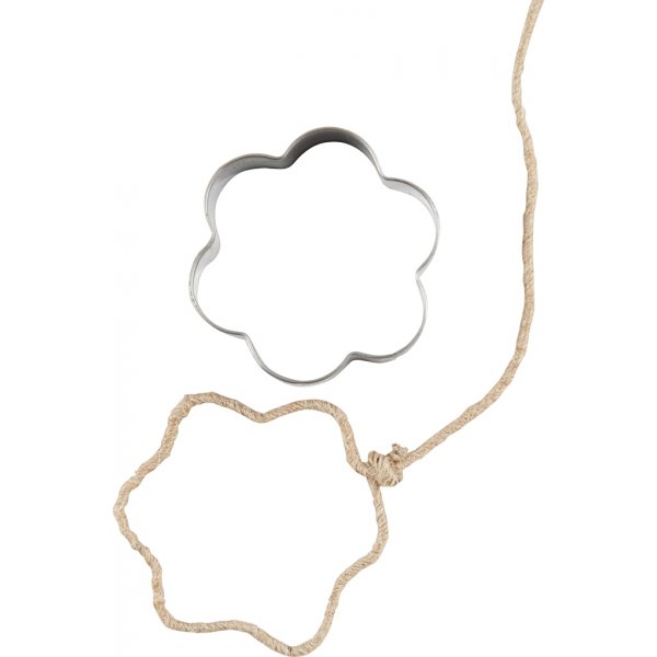 Ausstecher - Blume - 8 cm - 5 Stk