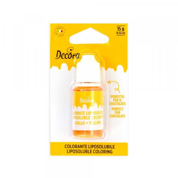 Flüssigfarbe - Gelb - 15 g - Decora Flüssigfarbe - Gelb - 15 g - Decora