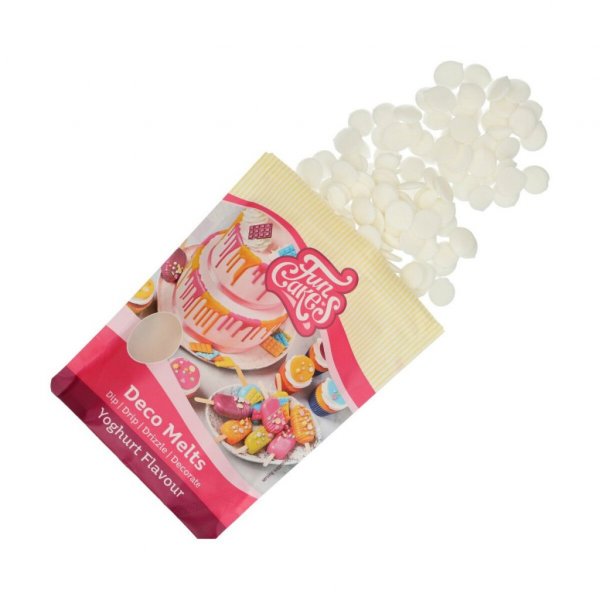 Deco Melts - Aromatisiert - Joghurt - Weiß - 250g Deco Melts - Aromatisiert - Joghurt - Weiß - 250g