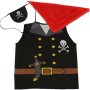 Piratenkostüm für Kinder von 3-8 Jahren, 53x47 cm - Kostüm Piratenkostüm für Kinder von 3-8 Jahren, 53x47 cm - Kostüm