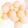 Pastellballons - Premium 27 cm - Aprikose - 10er-Pack