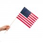 Papierflaggen USA 20x30 cm 10er-Pack Papierflaggen USA 20x30 cm 10er-Pack